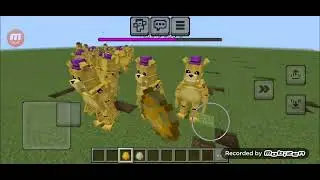 Goku y vegeta vs fredbears que corren