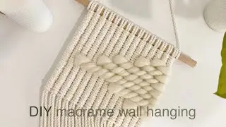 DIY | macrame wall hanging home decor | Сделай сам | макраме настенный декор для дома