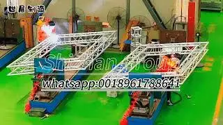 black Steel barricade and aluminum truss. #event #musicconcert #factory #truss #barrier