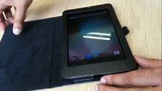 New Asus Google Nexus 7 PU Leather Case / Cover with Stand & Sleep / Wake Magnetic Sensors