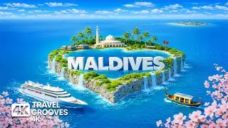 Maldives Drone 4K UHD | A Paradise of Turquoise Waters, Endless Islands & Tropical Serenity