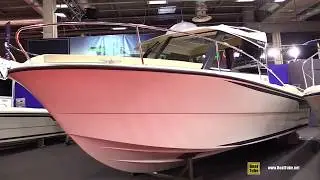 2017 Ocqueteau Timonier 725 Outboard Motor Boat - Walkaround - 2016 Salon Nautique Paris