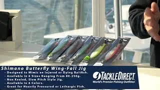 Shimano Butterfly Wing Fall Jig at TackleDirect