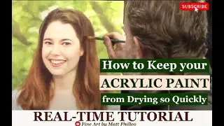 How Do I Keep Acrylic Paint From Drying So Fast?