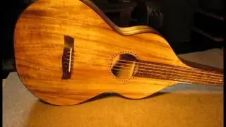Style 2 - Iseman Koa Steel Guitar - Handmade in Hawai'i