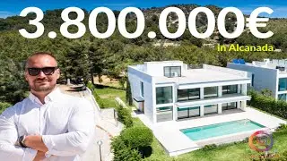 SPEKTAKUL&Auml;RE Villa mit Meerblick auf MALLORCA!! - Moderne Luxus Immobilie kaufen