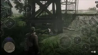 Finding the dog in Emruld Rench in Red Dead Redemption 2 #rdr2 #arthurmorgan #reddeadredemption