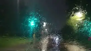 Sleep Well While i Drive Car. @SoundsOfGoodSleep #driving in rain #sleep #rainoundforsleep #sleep