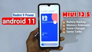 Redmi 9 Power New MIUI 12.5.5 Update - Android 11 |Redmi 9 Power New Update 2022 | Dot SM