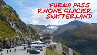 Epic Adventure: Driving Furka Pass & Rhone Glacier, Switzerland