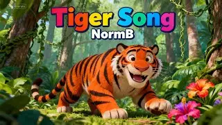 Песня тигра 🐯 | Веселая детская песня о животных от NormB | Обучающее музыкальное видео для детей