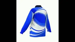 Custom Store Ladies Indigo Sublimated Soft Shell Jacket.3D Rotate