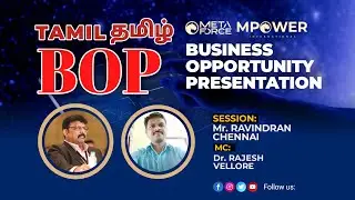 MetaForce Tamil presentation | Zoom session | by Mr. Ravindran Chennai