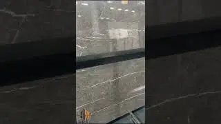 Dark Grey Marble Slab.