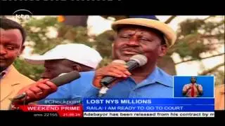 Raila Odinga says Devolution Cabinet Secretary Anne Waiguru should resign