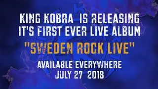 KING KOBRA - Sweden Rock Live (2018 Album Teaser)