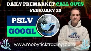 🚨 URGENT PRE-MARKET ALERT:  PSLV & GOOGL Trade Setups!