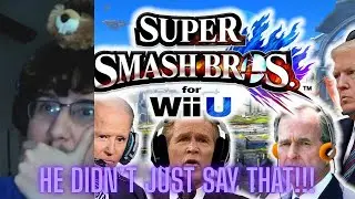 US Presidents Play Super Smash Bros. For Wii U Reaction (AI Presidents Reaction) 