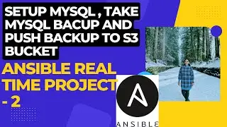 Ansible END TO END PROJECT In Industry - Second Project ||  Real Time Project || Devops Journey