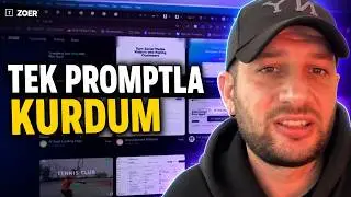 Bu Yapay Zeka 5 Dakikada T&uuml;m Uygulamayı Yazdı! 😱 (Zoer AI Test Ettim)