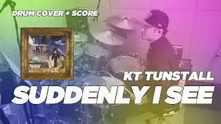 Suddenly I See (악마는프라다를입는다OST) | KT Tunstall | 드럼커버,드럼악보, drum cover, score
