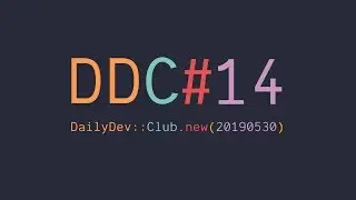 [DDC #14] Implementing player damage and collisions with enemies (DailyDevClub on 2019-05-30)