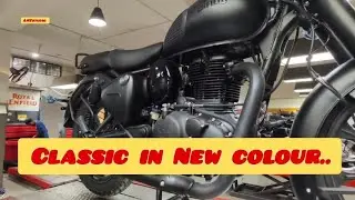 First Look 350 Stealth Black New Colour By ROYAL ENFIELD #bike #bullet350 #royalenfield #classic