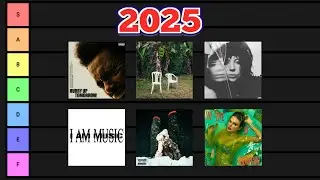Ranking 2025's Biggest Music Albums