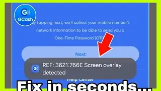 Fix GCash &ldquo;Screen Overlay Detected&rdquo; Error (100% Working)