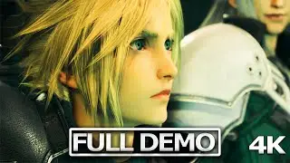 FINAL FANTASY 7 REBIRTH Full Demo Gameplay Walkthrough Part 1 (No Commentary) 4K UHD