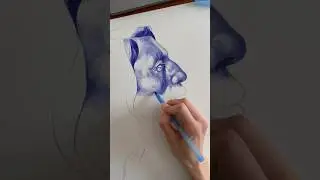 Drawing a Native American man portrait #art #artist #artwork #drawing #artstudio #illustration
