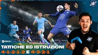 MIGLIORI TATTICHE ED ISTRUZIONI 4321 E 41212 FIFA 23  // ILSANTU FIFA 23