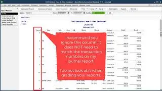 The Journal Report - QuickBooks Desktop
