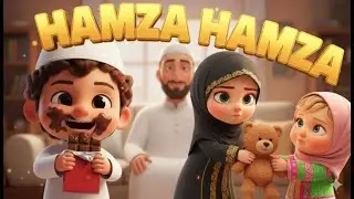 Hamza Hamza Yes Baba | Johny Johny Yes Papa Islamic Version | Muslim Kids Manners & Daily Routine