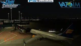 LIVE🔴MSFS2020 | VATSIM | Real World Icelandair OPS👍 | GSX PRO | PMDG B737-900ER🛫BIKF - GCTS 🛬