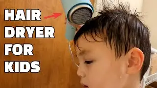Feekaa Kids Hair Dryer for kids review and unboxing.