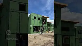 Another great Passive House by DeLarue Building in Salida CO (Emu Pilot) #construction #passivehouse