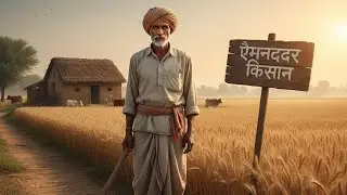 एक ईमानदार किसान🌾🌾#@RamrupArya-y3t #ai #cartoon #viral #video 