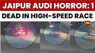 Jaipur Audi Crash: 1 Dead, 14 Injured in Alleged Street Race Caught on CCTV | India Today News