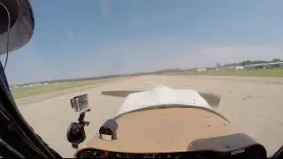First Tailwheel Airplane Takeoff (OBX Airplanes Citabria - KMQI)