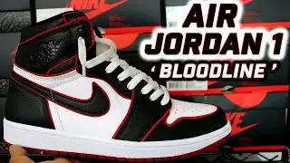 Обзор и распаковка Air Jordan 1 &laquo;BloodLine&raquo;