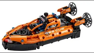 Lego 42120 Rescue Hovercraft Speedbuild And Review
