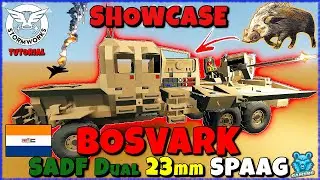 SADF Bosvark Dual 23mm SPAAG | Mobile AA | Stormworks Workshop Creation Showcase