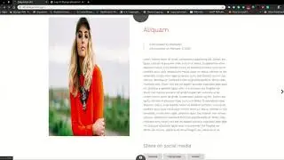 Blog system in django