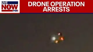 Arrests tied to drone activity