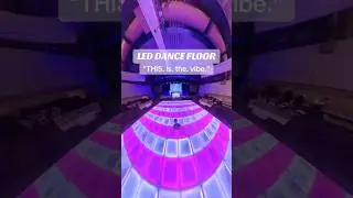 Brighten 🌟 up your event 🎉 with our stunning LED Dance Floor! 