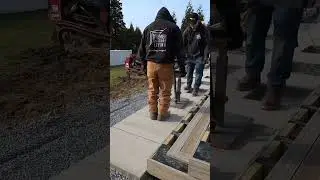 Big Pavers 😳 #construction
