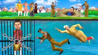 भूमिगत पानी जेल Underground Water Jail Thief   Comedy Video Hindi  Comedy Video