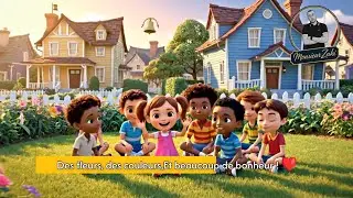 #4AP Apprendre le fran&ccedil;ais &ndash; Le quartier et la maison | Chanson pour enfants (niveau A1)