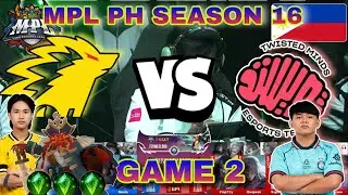 BANE KELRA PAKAI ITEM VIRAL TIKTOK!? ONIC PH VS TWISTED MINDS GAME 2 MPL PH S16